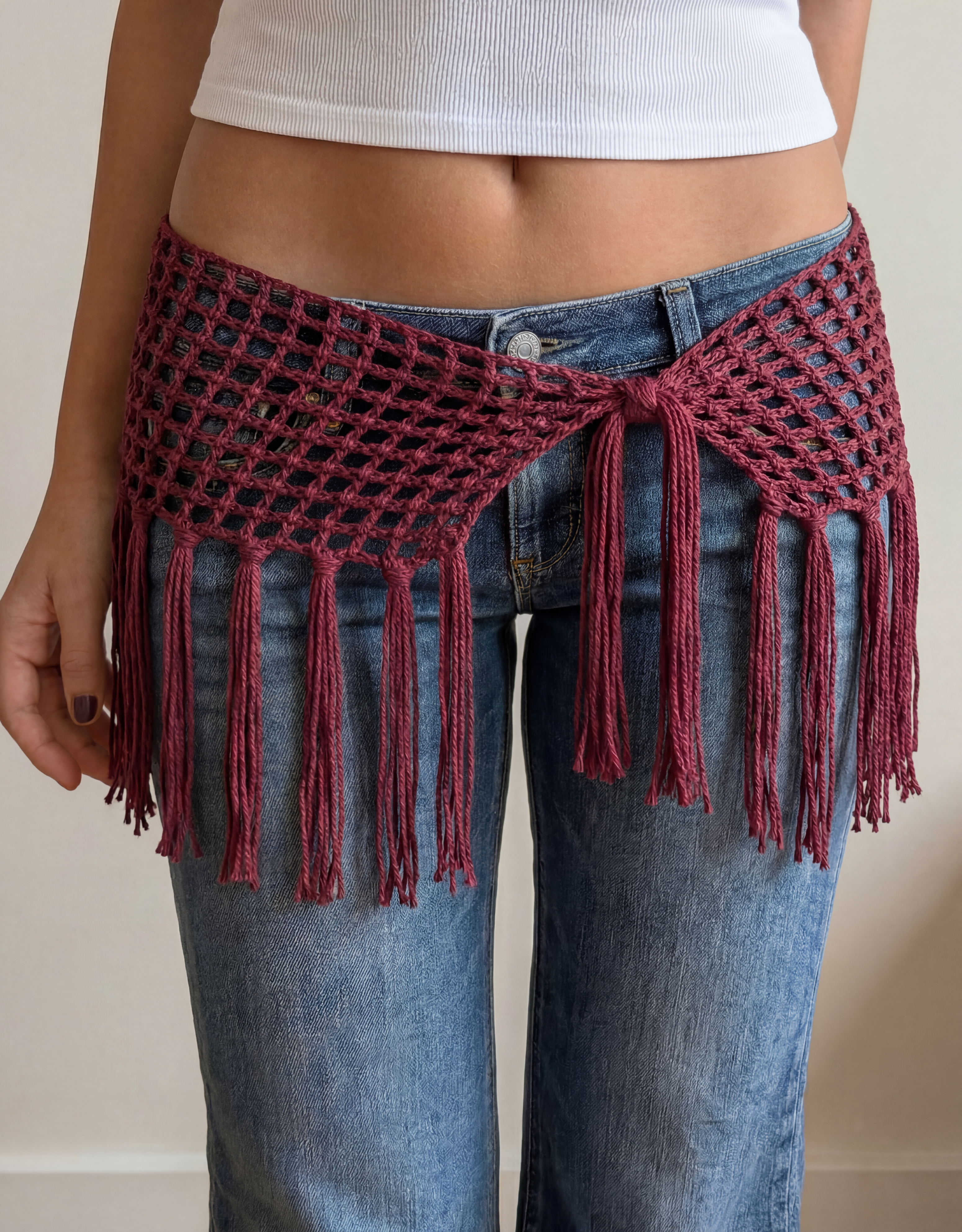 The Fringe Sash - Atelier Summer