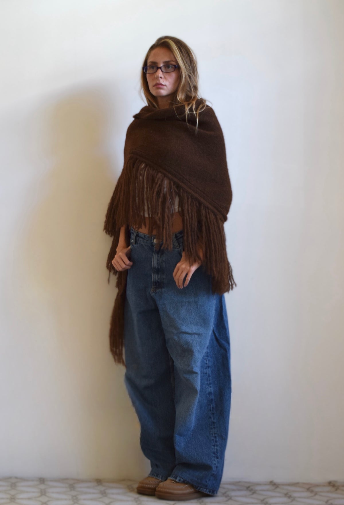 The Heirloom Shawl - Brown