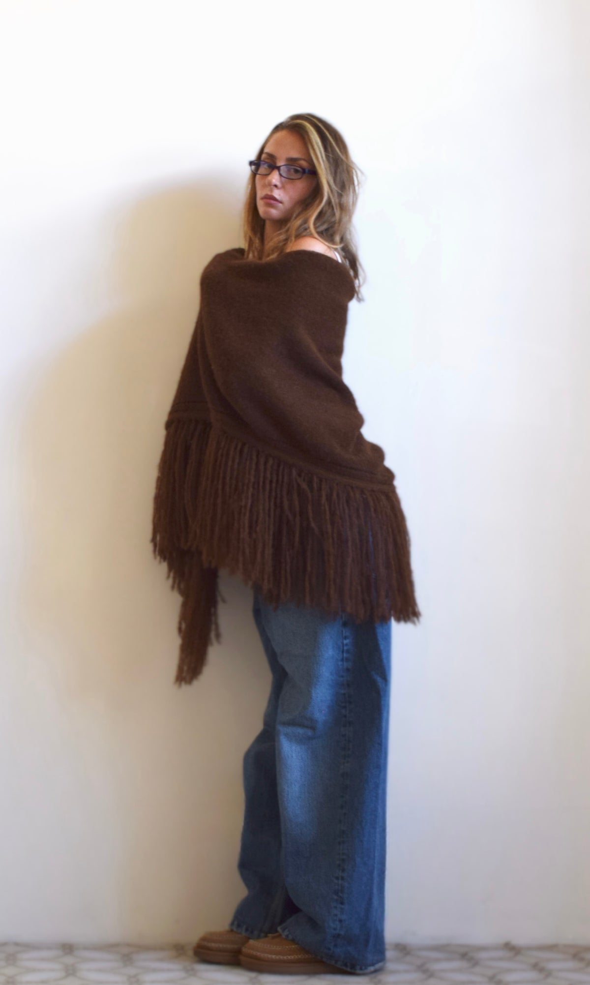 The Heirloom Shawl - Brown