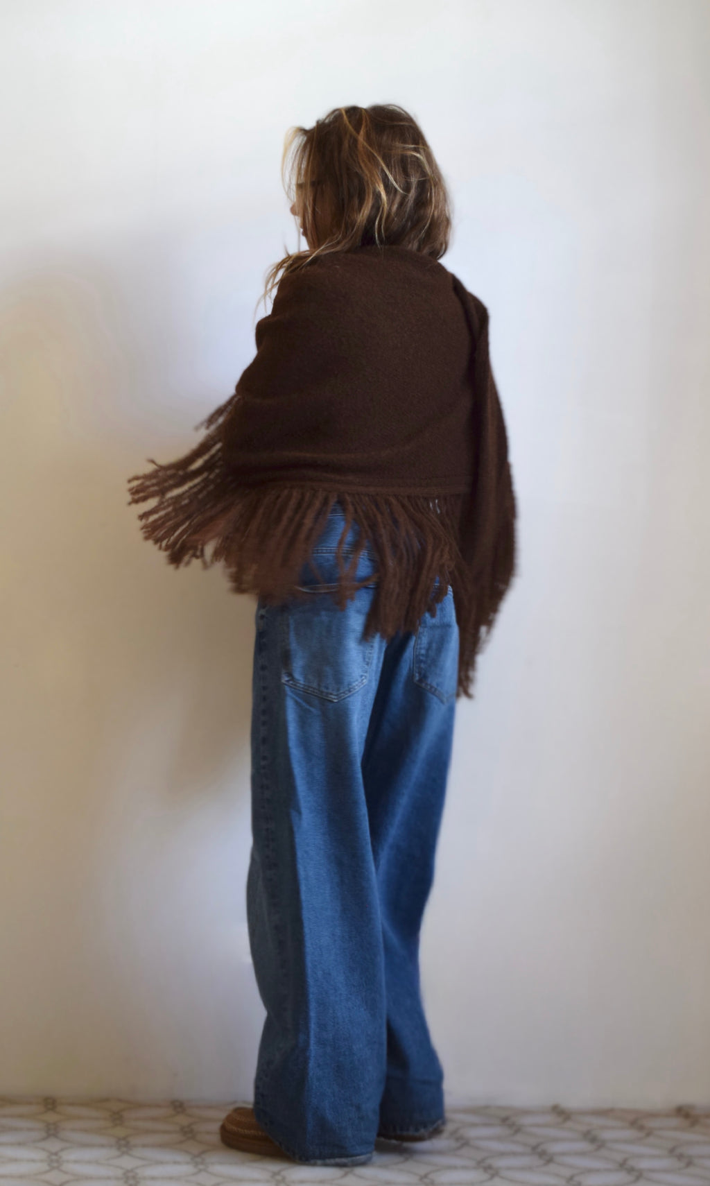 The Heirloom Shawl - Brown