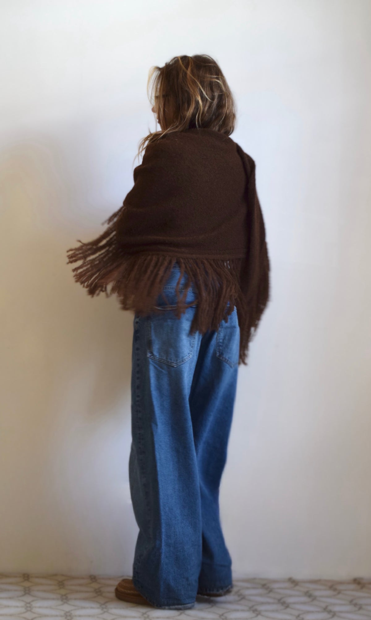 The Heirloom Shawl - Brown