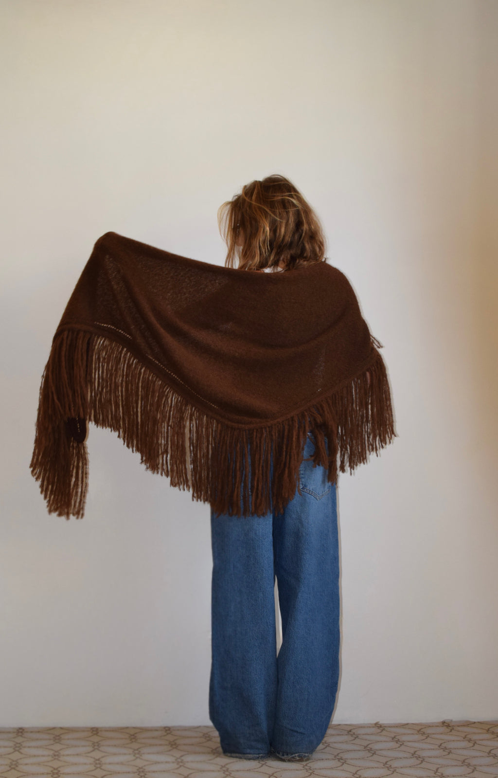The Heirloom Shawl - Brown