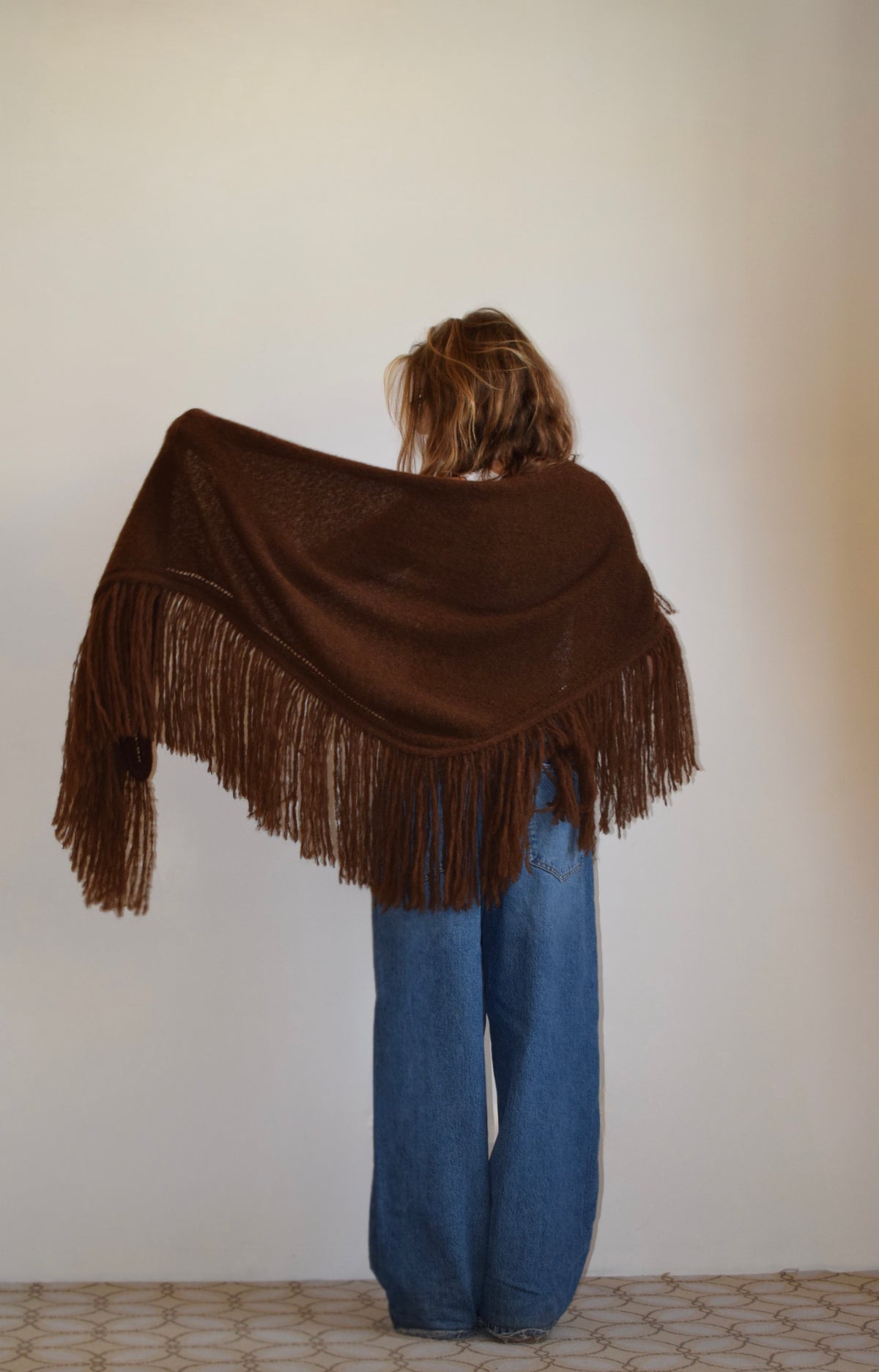 The Heirloom Shawl - Brown