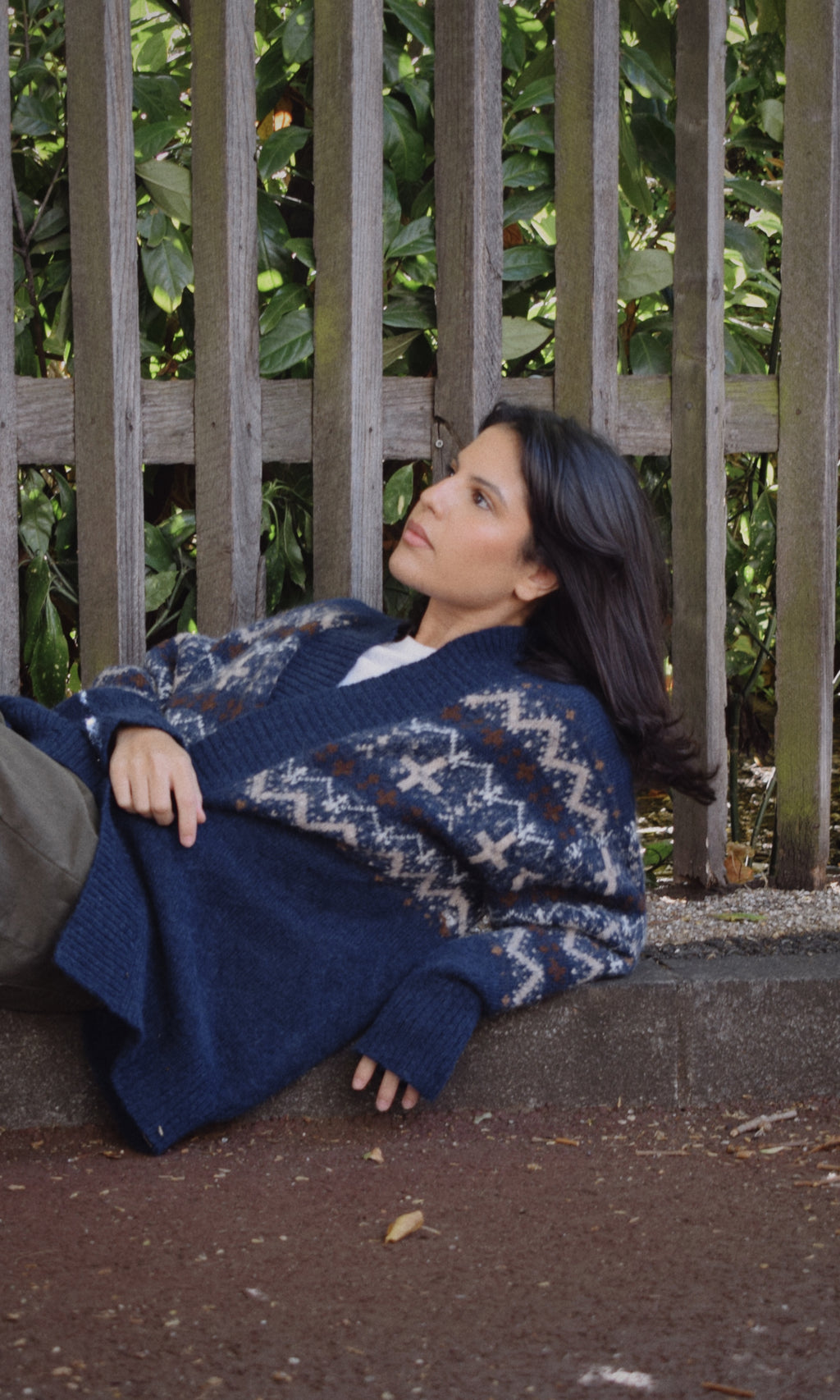 The Ranch Cardigan - Blue