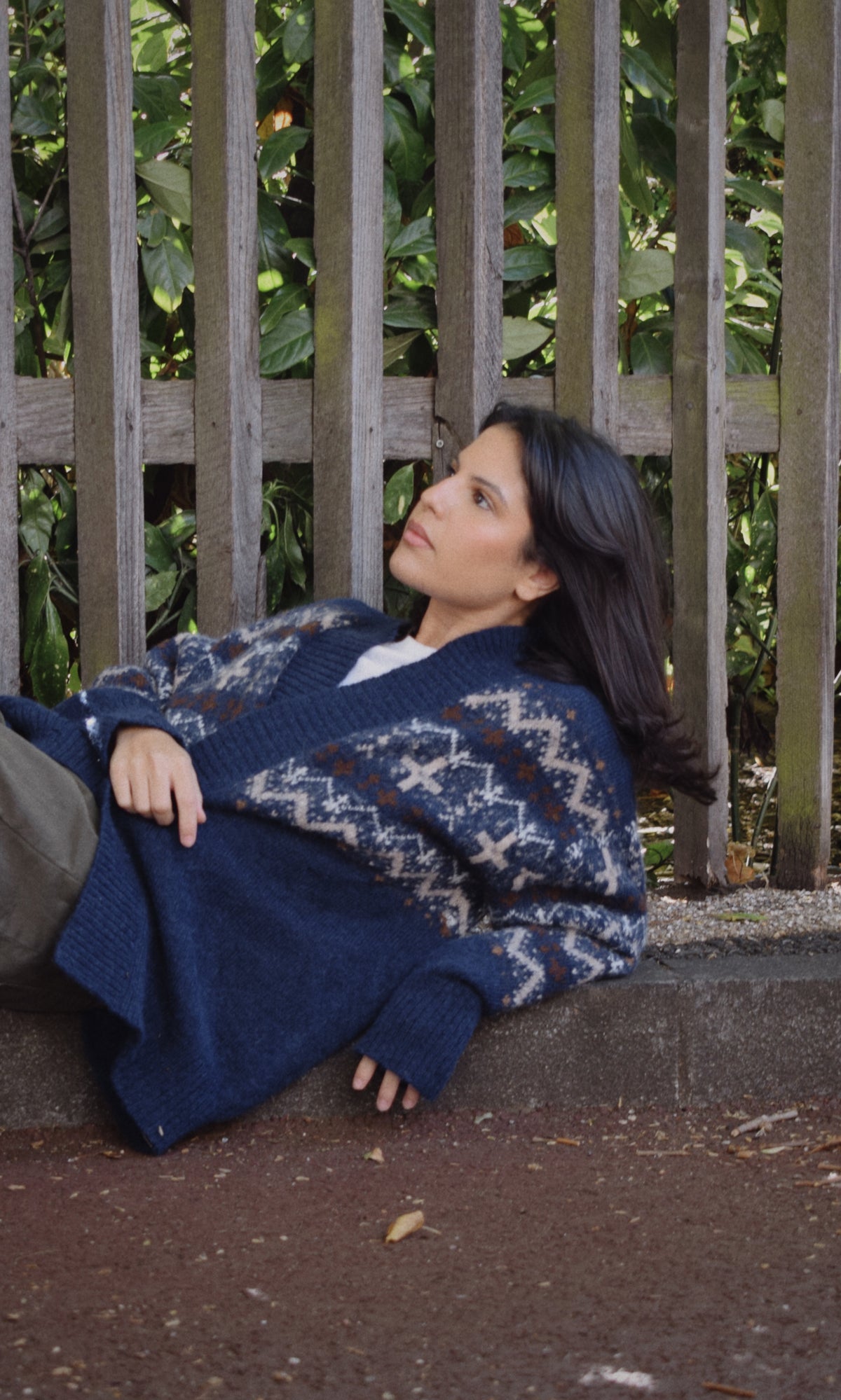 The Ranch Cardigan - Blue