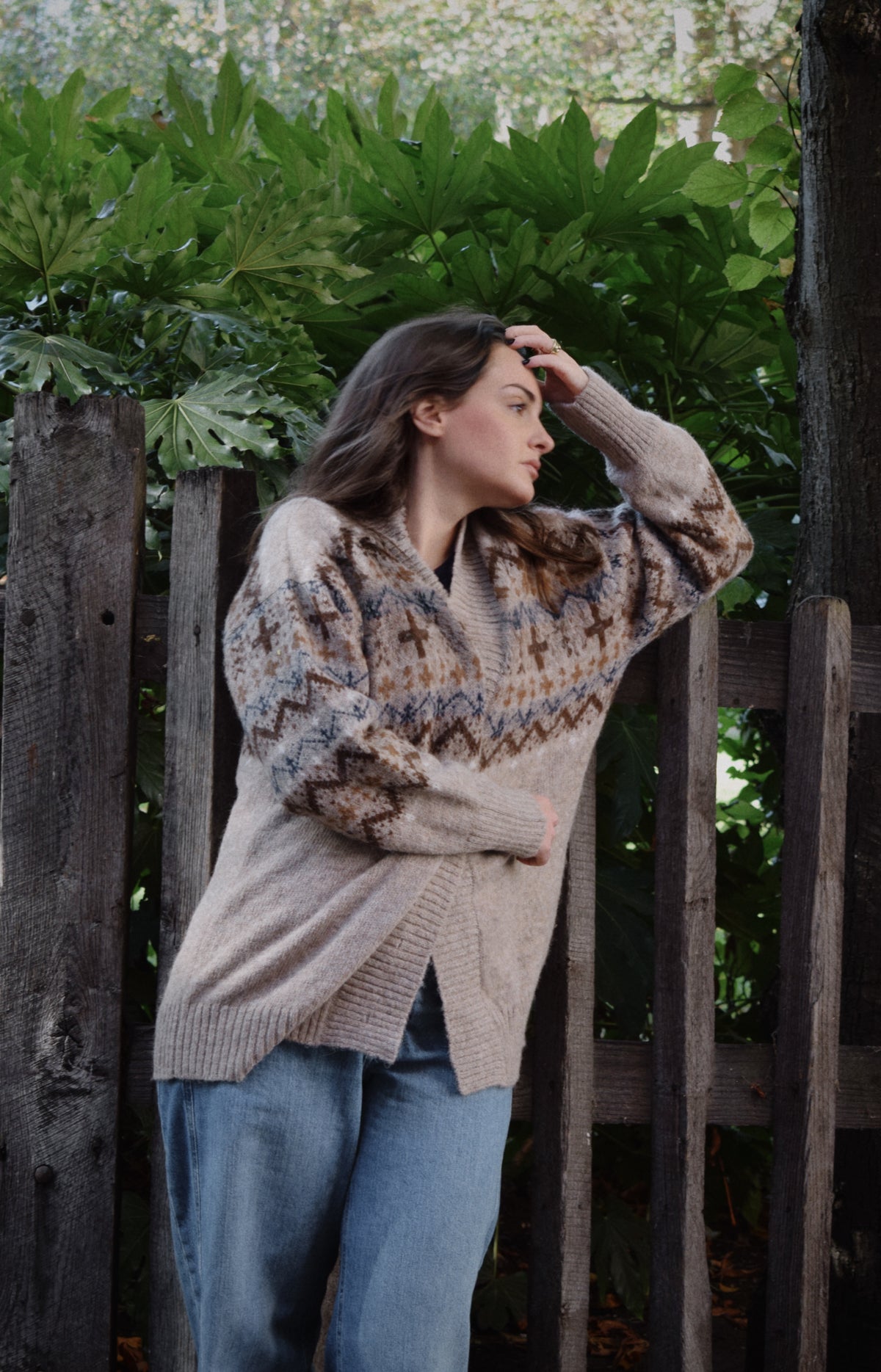 The Ranch Cardigan - Beige
