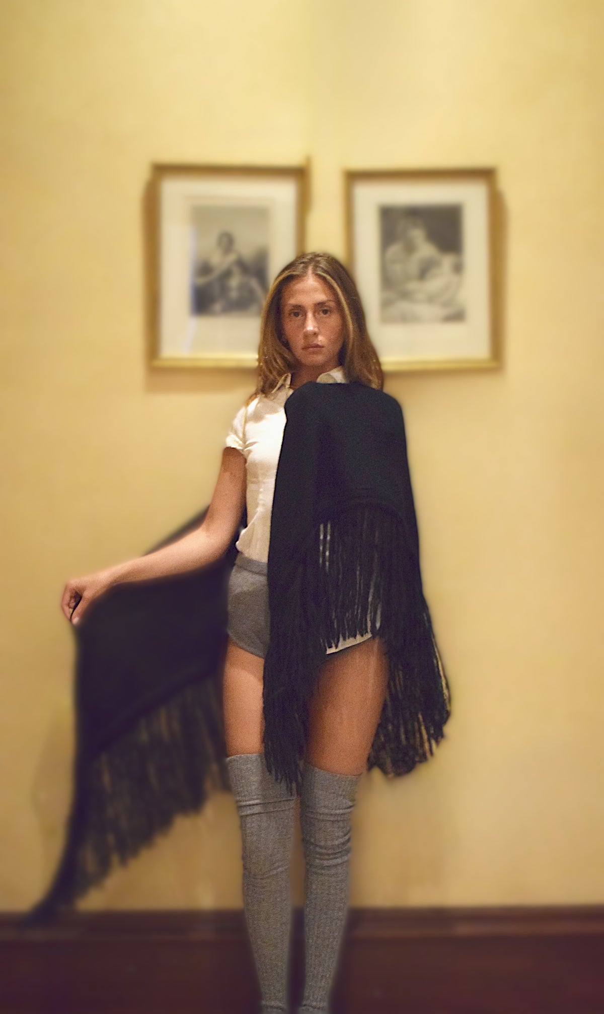 The Heirloom Shawl - Black
