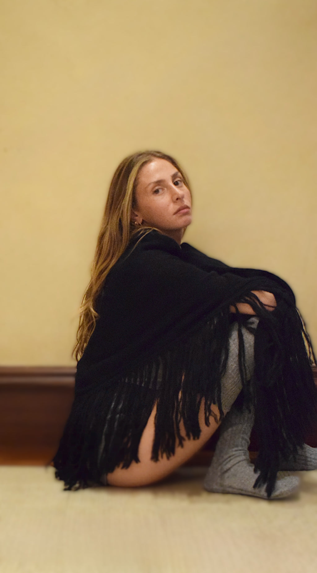 The Heirloom Shawl - Black