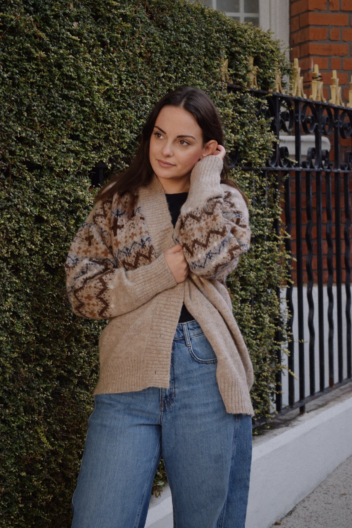 The Ranch Cardigan - Beige