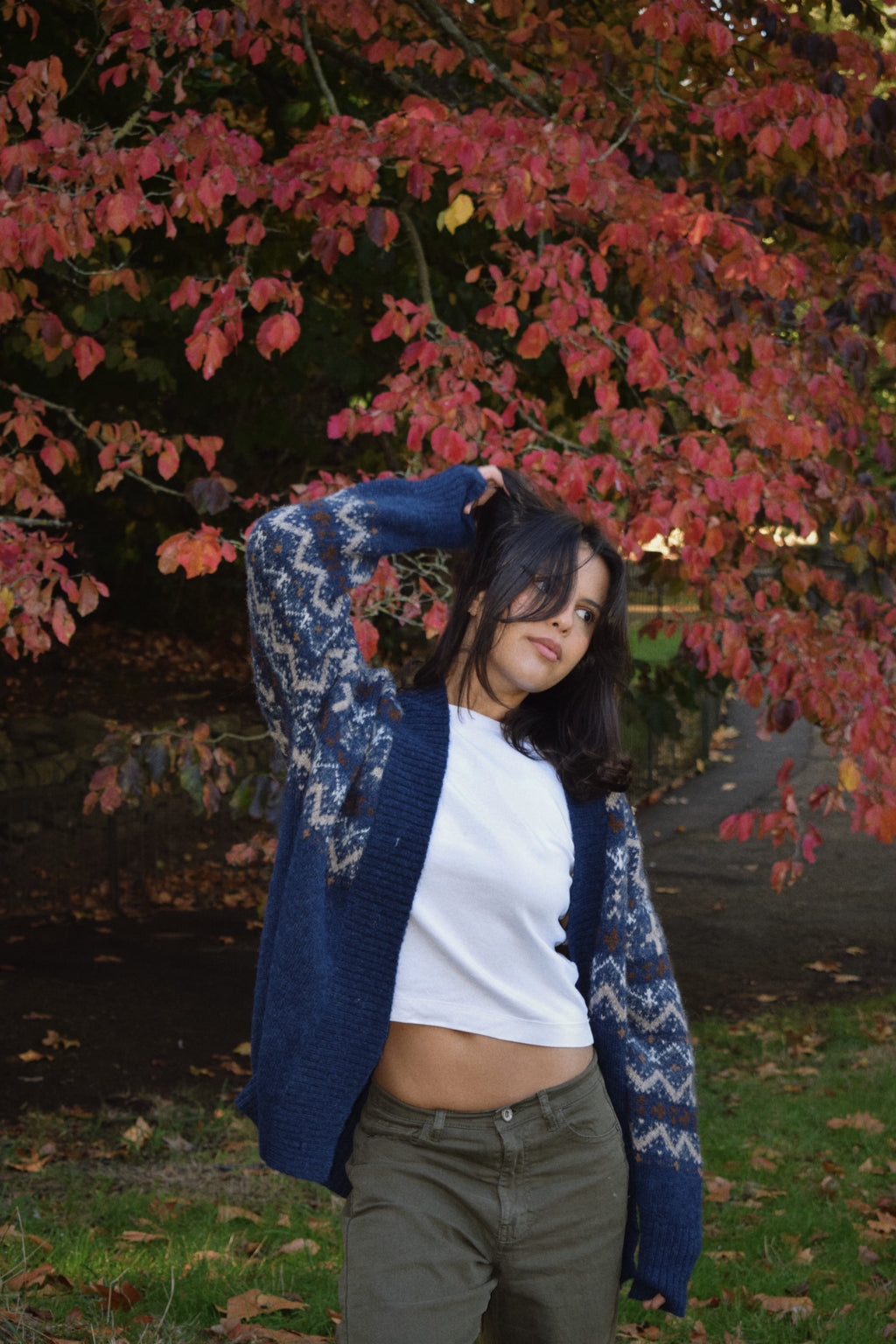 The Ranch Cardigan - Blue