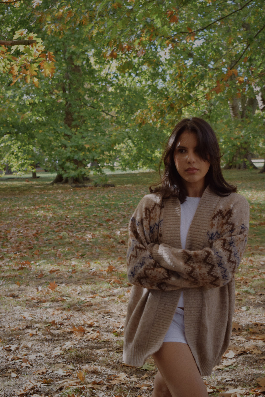The Ranch Cardigan - Beige