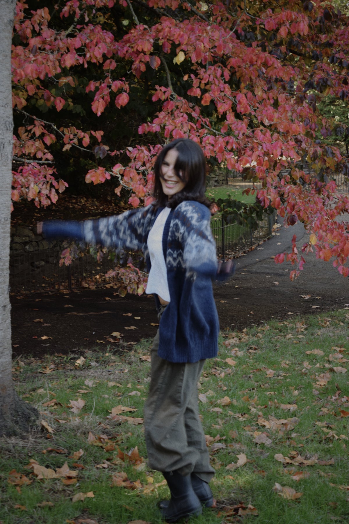 The Ranch Cardigan - Blue
