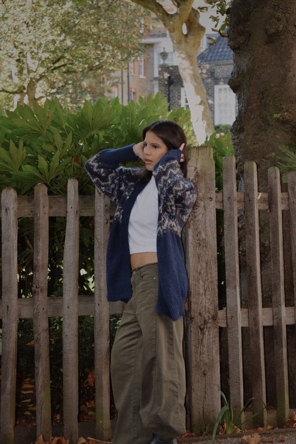 The Ranch Cardigan - Blue
