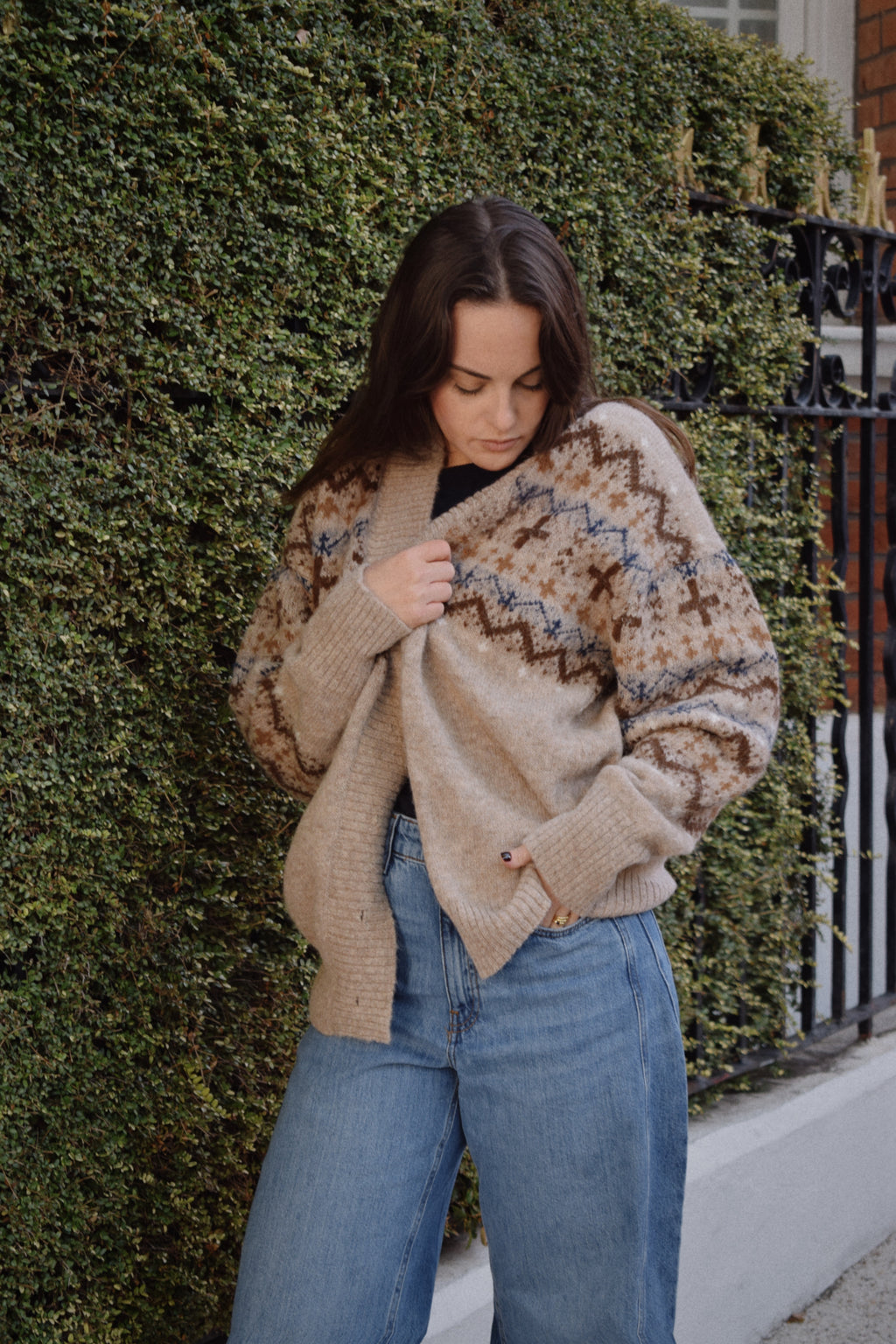 The Ranch Cardigan - Beige
